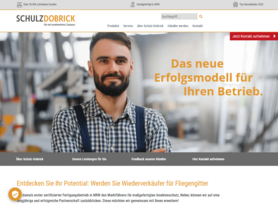 Fachhaendler-Infoseite auf schulzdobrick.de